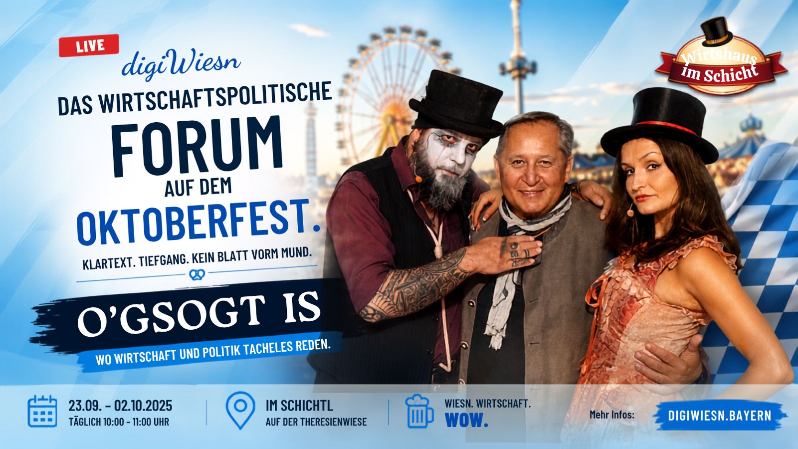 O'gsogt is Staatsminister Hubert Aiwanger