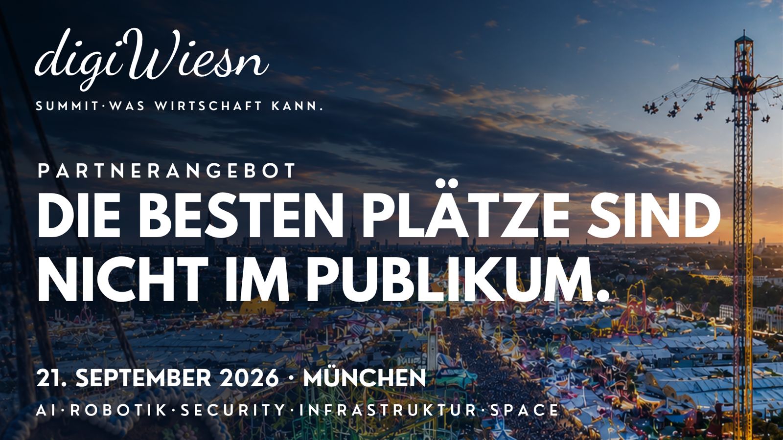 digiWiesn Summit - Partnerbuchung